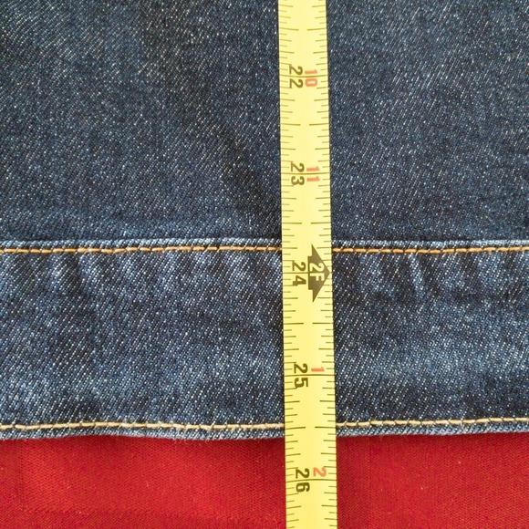 Levi's Mens Trucker Jacket Dark Wash Denim Blue XXL Jean Coat - Picture 14 of 16